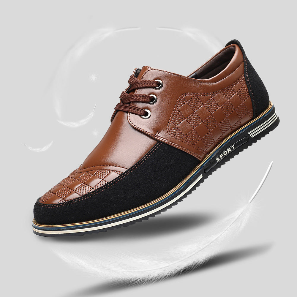 Men's Fashion British plus size shoes