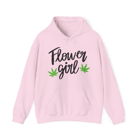 Flower Girl Pot Leaf Hoodie