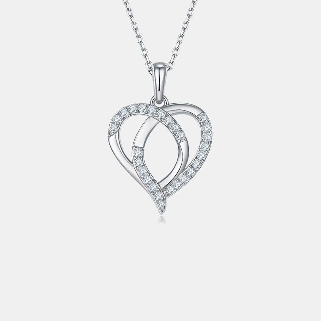 0.3 Moissanite Sterling Silver Necklace