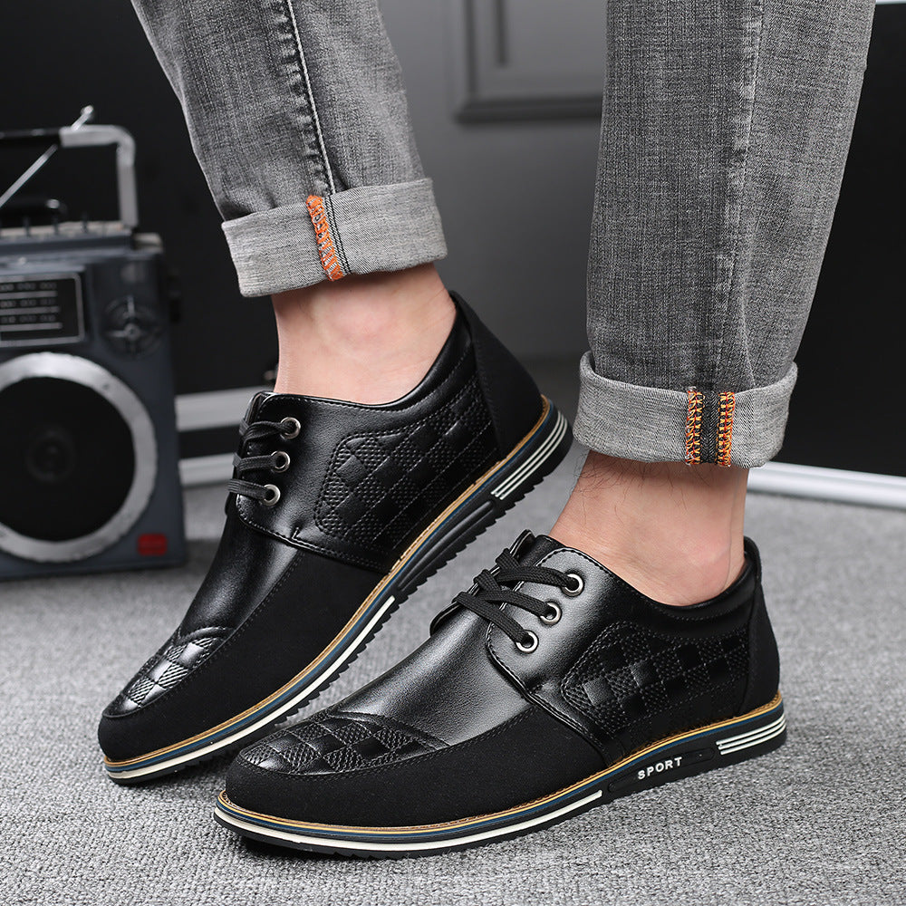Men's Fashion British plus size shoes