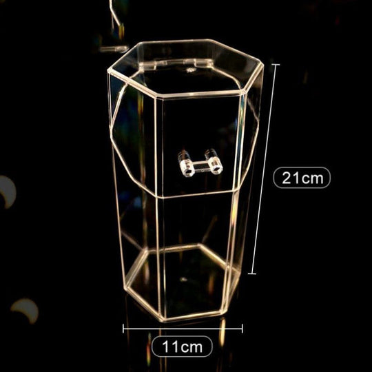 Desktop pen holder makeup brush storage bucket