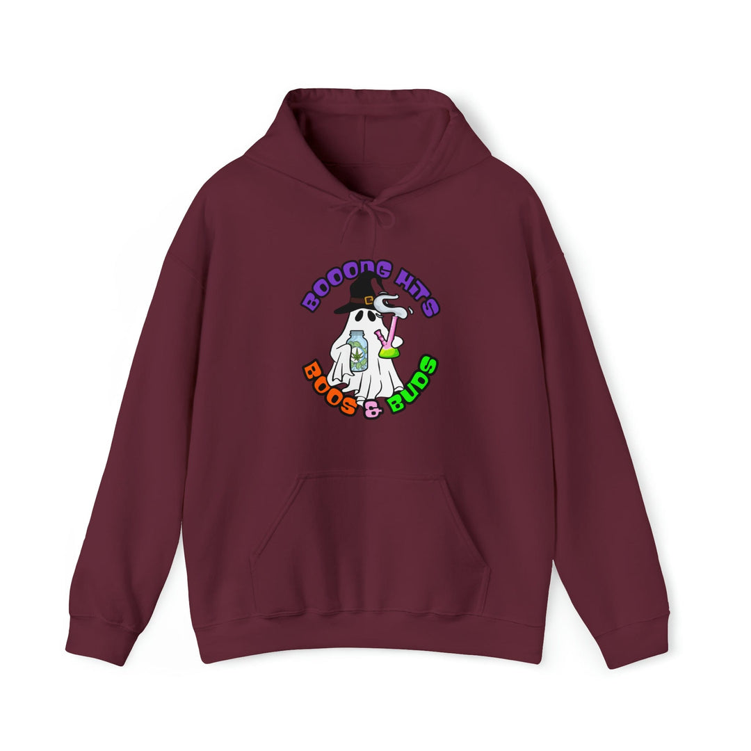 Booong Hits Boos & Buds Ghost Cannabis Hoodie