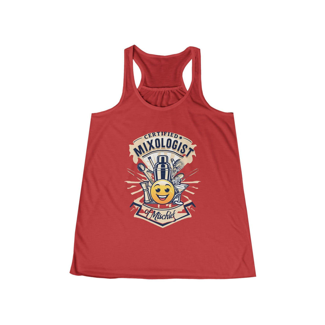 Mixologist of Mischief Womens Racer Back Tank Top