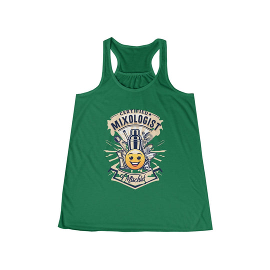 Mixologist of Mischief Womens Racer Back Tank Top