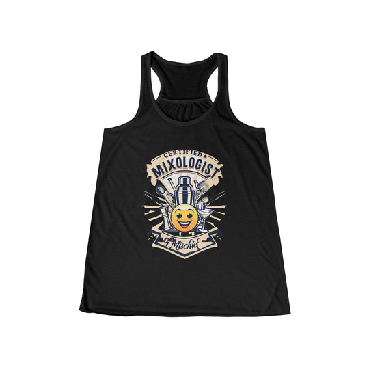 Mixologist of Mischief Womens Racer Back Tank Top