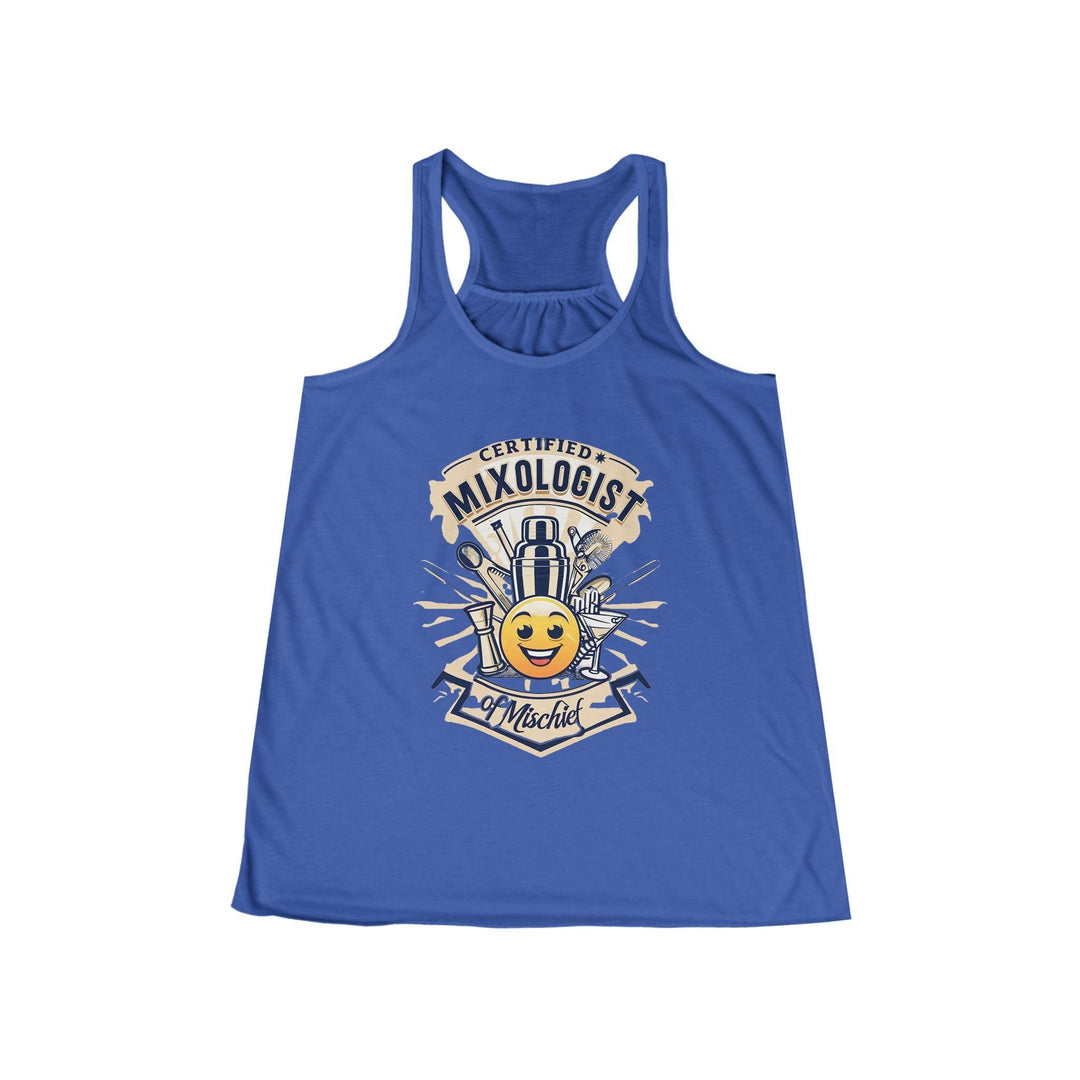 Mixologist of Mischief Womens Racer Back Tank Top