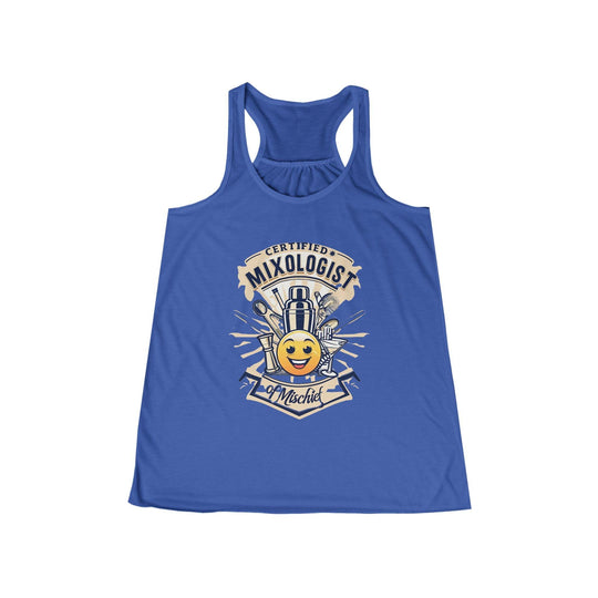 Mixologist of Mischief Womens Racer Back Tank Top