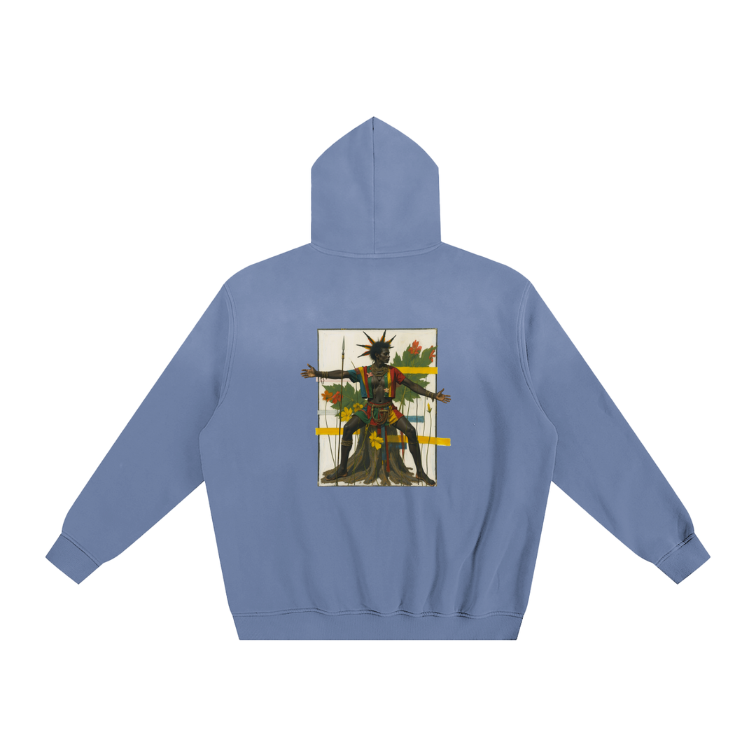 Amaru Khan Stars Sunfade Fleeced Hoodie
