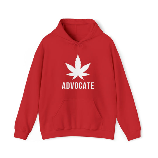 Bold Cannabis Advocate Marijuana Leaf Weed Hoodie