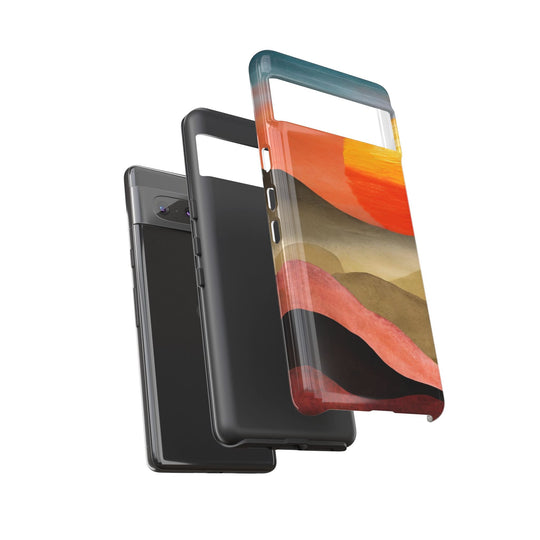 Artistic Sunset Tough Phone Case