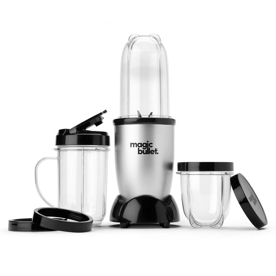Magic Bullet 11 Piece Personal Blender MBR-1101 ¨C Silver / Black