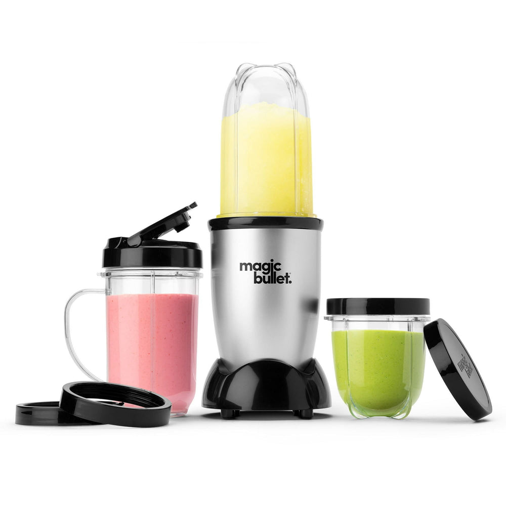 Magic Bullet 11 Piece Personal Blender MBR-1101 ¨C Silver / Black