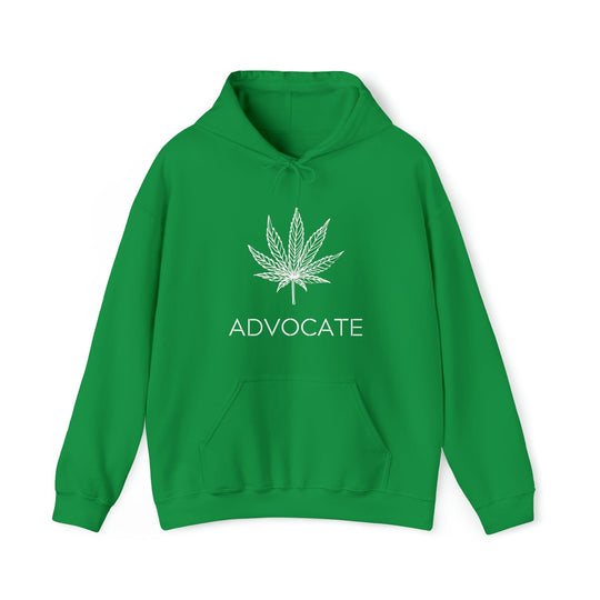 Elegant Advocate Cannabis Leaf Marijuana Hoodie