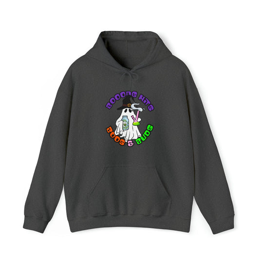 Booong Hits Boos & Buds Ghost Cannabis Hoodie