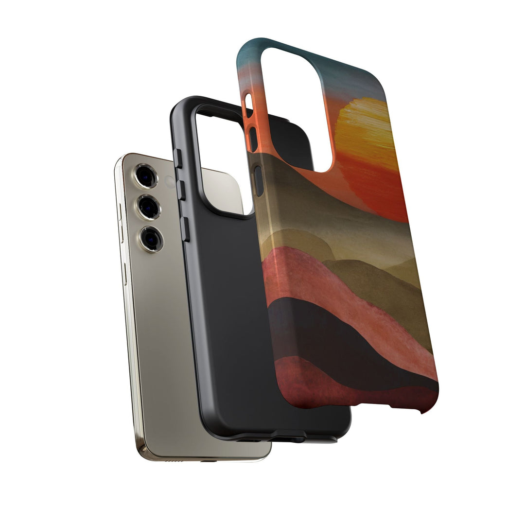 Artistic Sunset Tough Phone Case