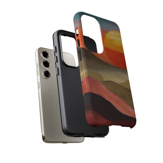Artistic Sunset Tough Phone Case