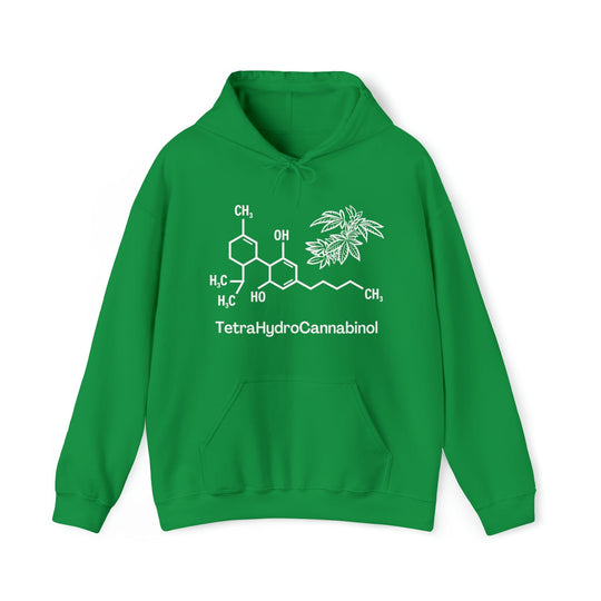 Tetrahydrocannabinol (THC) Cannabis Hoodie