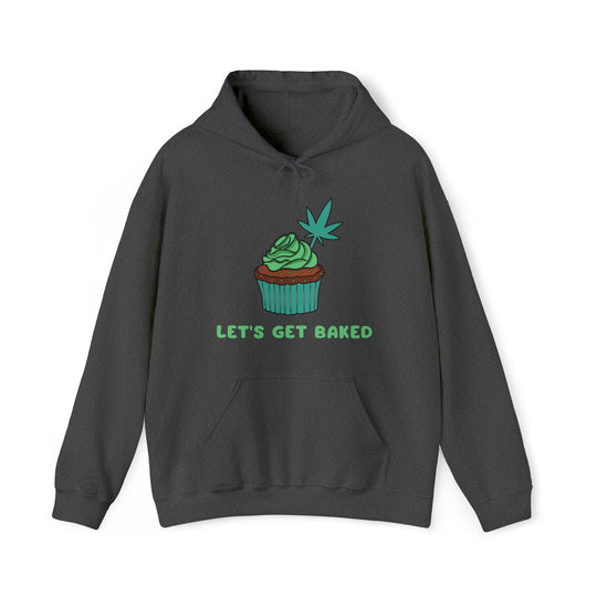 Let's Get Baked Cannabis Hoodie