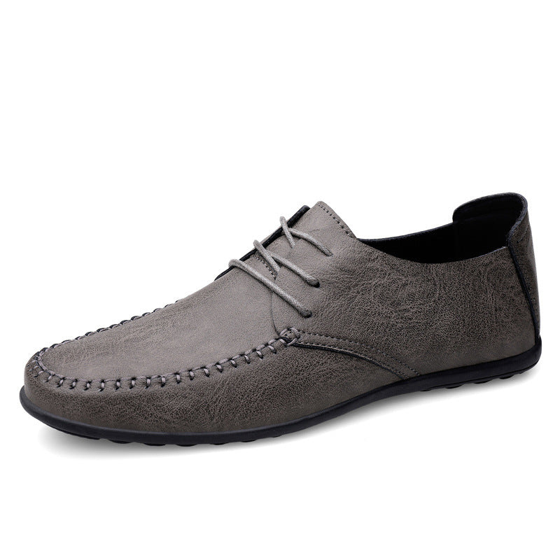Men's Business Casual Breathable Leather Shoes