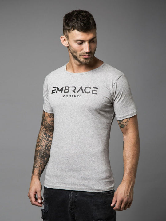 Men's Letter Graphic Round Neck Short Sleeve T-Shirt