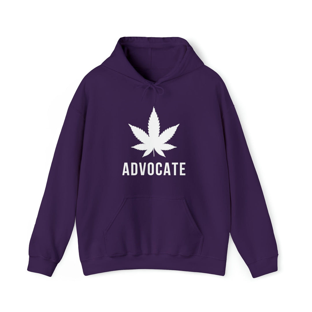 Bold Cannabis Advocate Marijuana Leaf Weed Hoodie