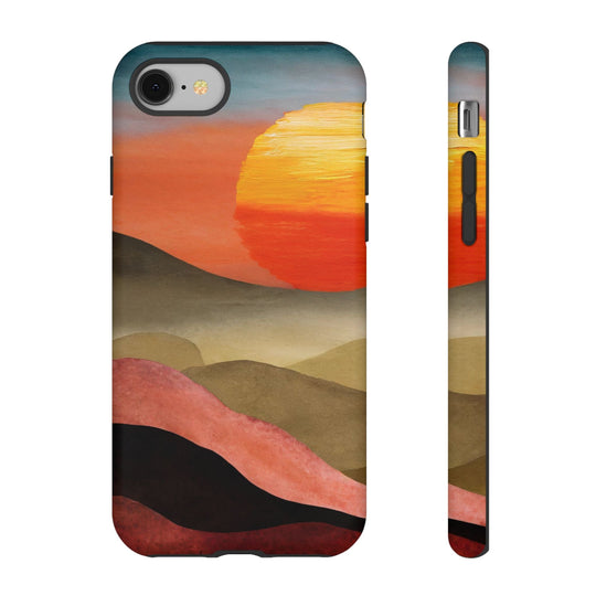 Artistic Sunset Tough Phone Case