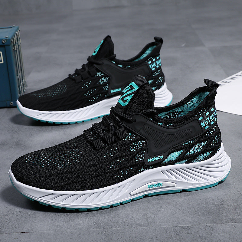 Men Running Shoes Lightweight Breathable Casual Shoes
