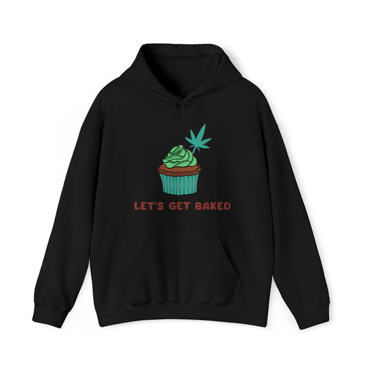Let's Get Baked Cannabis Hoodie