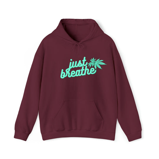 Just Breathe Cannabis Hoodie
