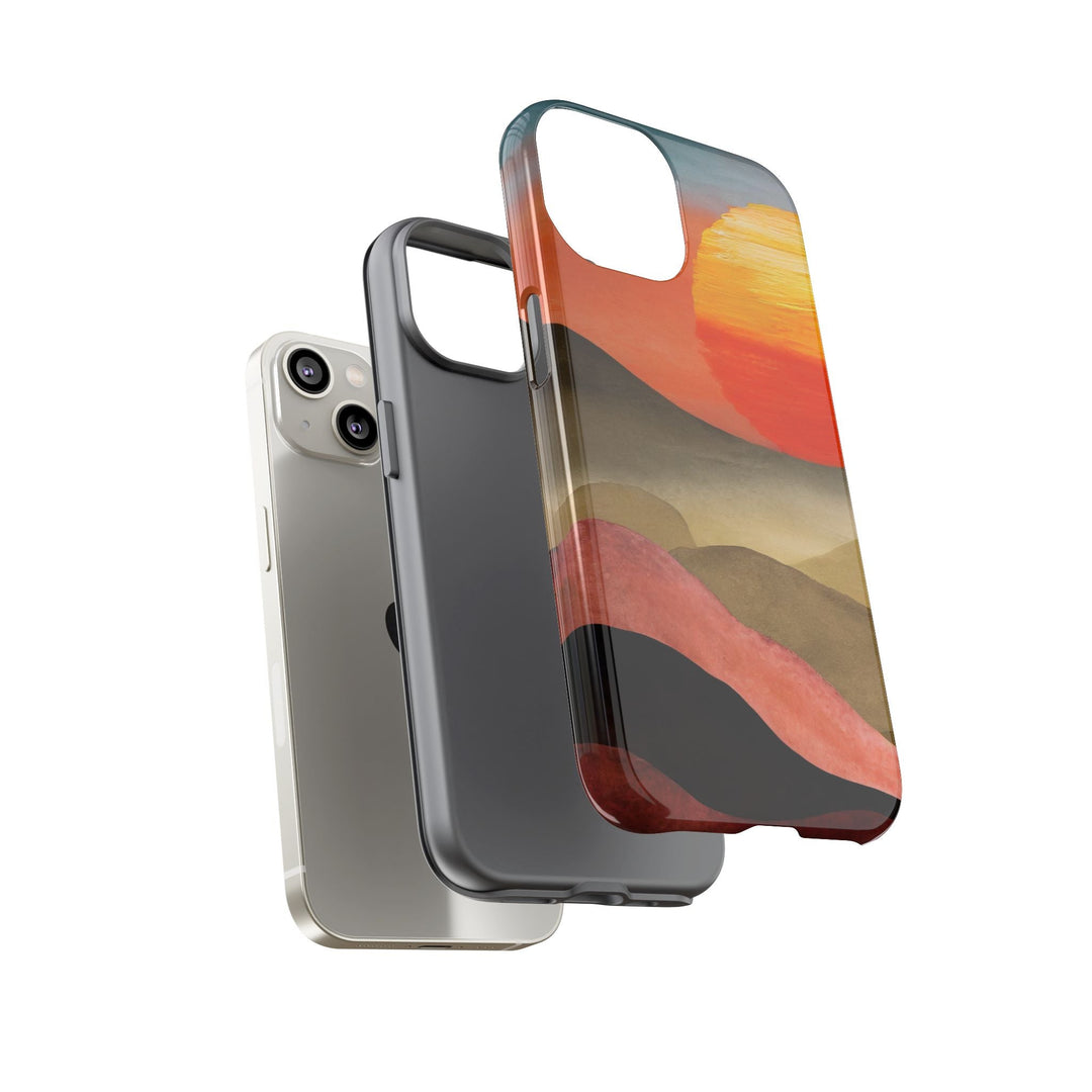 Artistic Sunset Tough Phone Case
