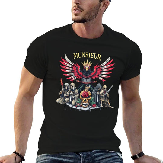 Men's Tee Munsieur Brand Design "Liberation" Graphic Tee Independence Day Collection