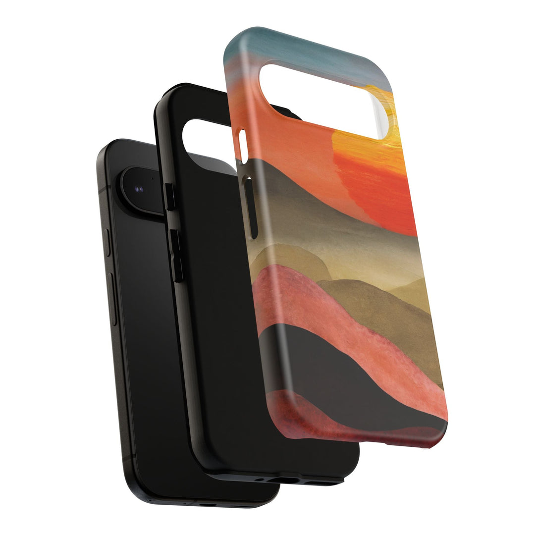 Artistic Sunset Tough Phone Case