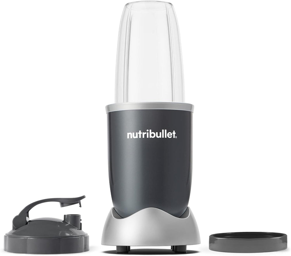 nutribullet Personal Blender, Shakes, Smoothies, Food Prep, and Frozen Blending, 24 Ounces, 600 Watt, Gray, NBR-0601WM
