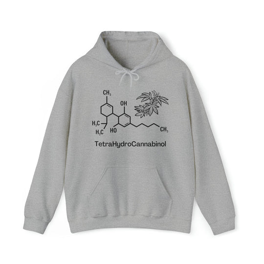 Tetrahydrocannabinol (THC) Cannabis Hoodie