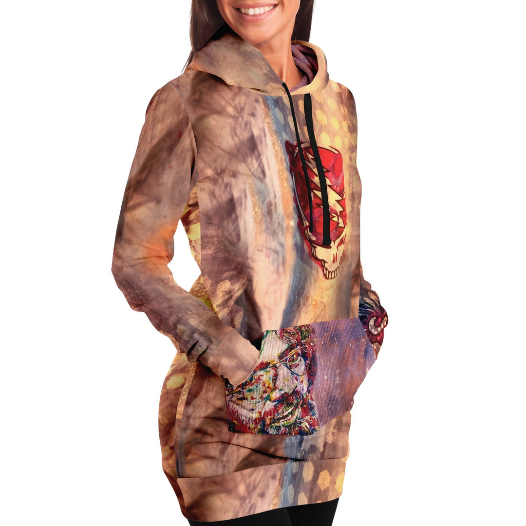 Grateful Jam Hoodie Dress