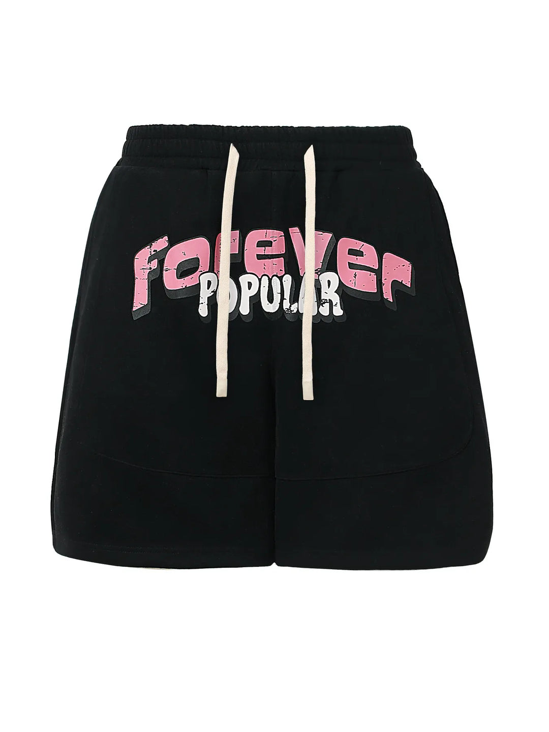 Men's Letter Drawstring Shorts