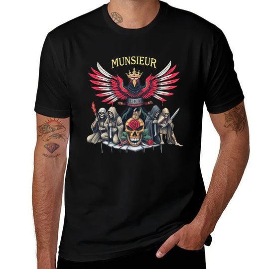 Men's Tee Munsieur Brand Design "Liberation" Graphic Tee Independence Day Collection
