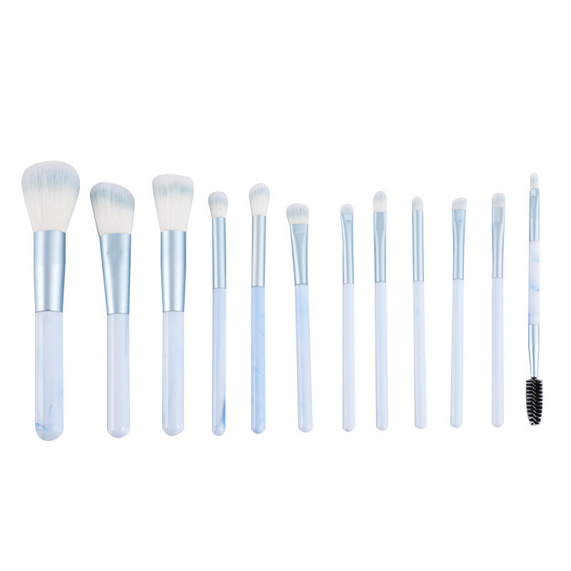 12-piece Clear Sky Makeup Brush Set