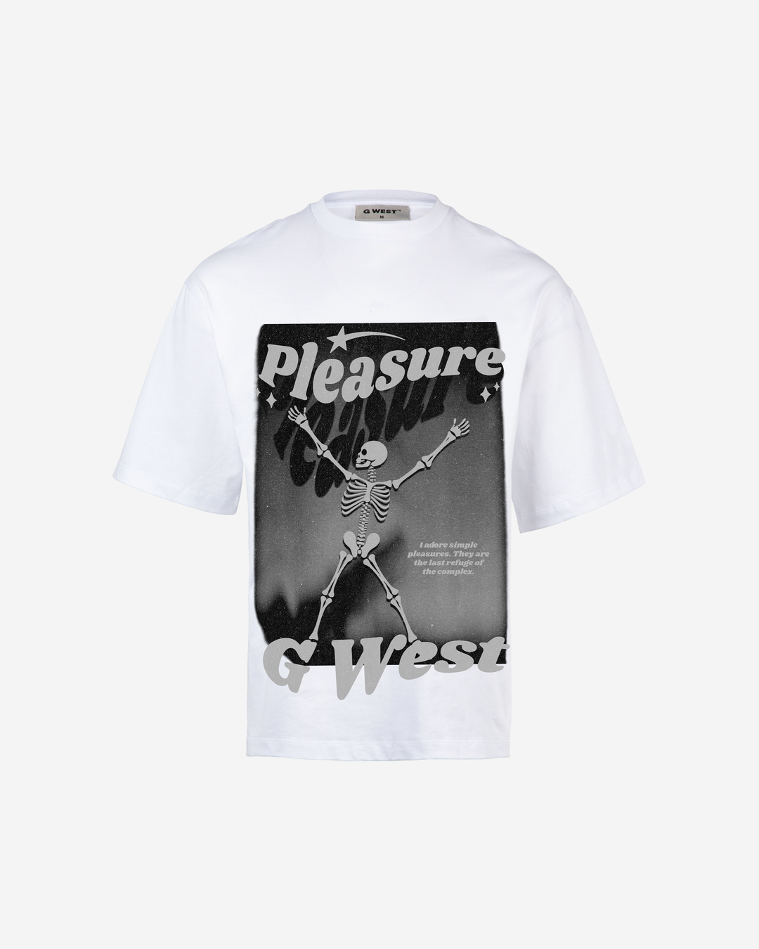 G-WEST PLEASURE OVERSIZED T-Shirt Mens