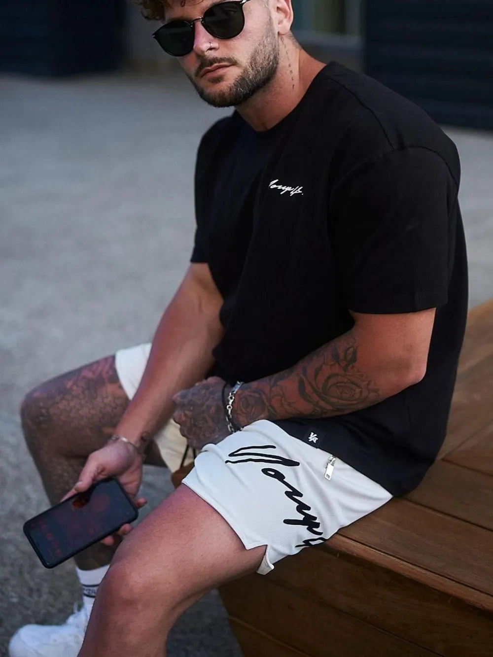 Men's Plus Size Drawstring Shorts