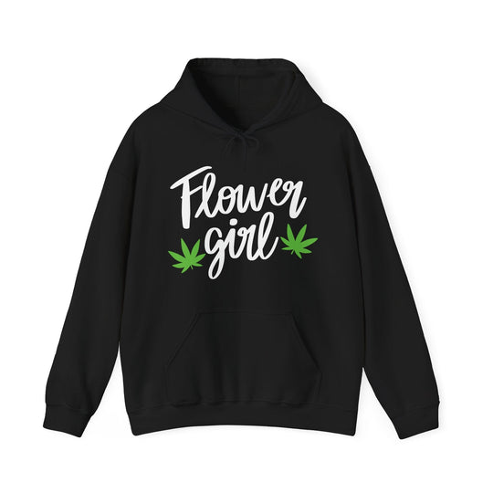 Flower Girl Pot Leaf Hoodie