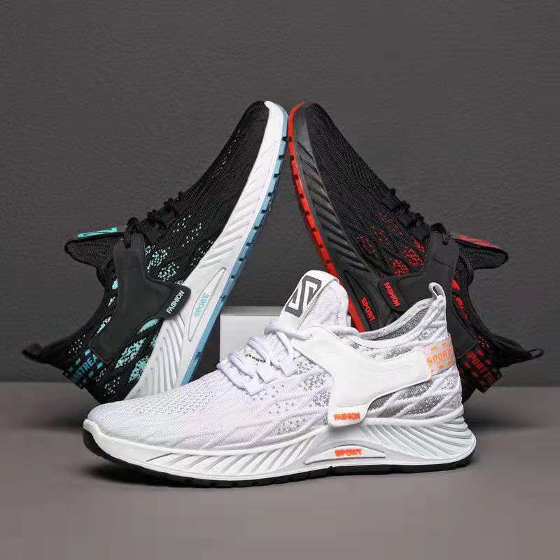 Men Running Shoes Lightweight Breathable Casual Shoes