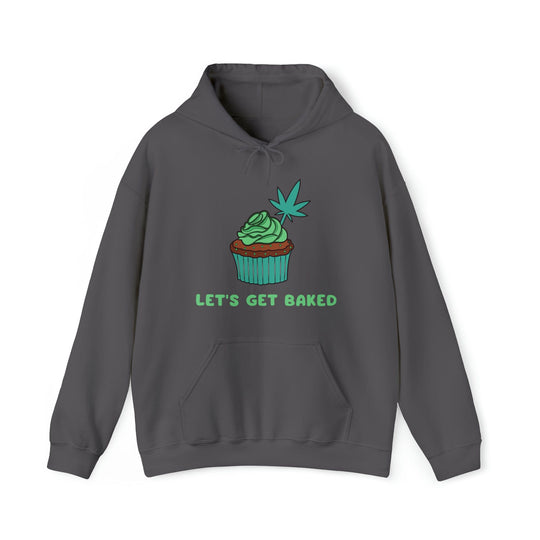 Let's Get Baked Cannabis Hoodie