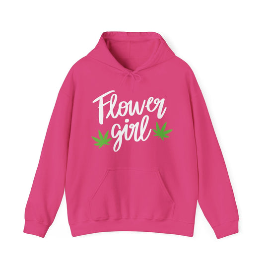 Flower Girl Pot Leaf Hoodie