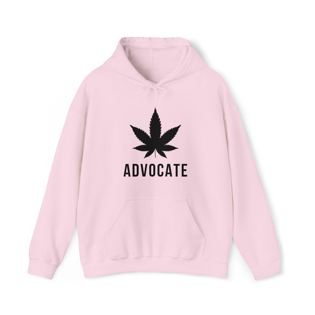 Bold Cannabis Advocate Marijuana Leaf Weed Hoodie