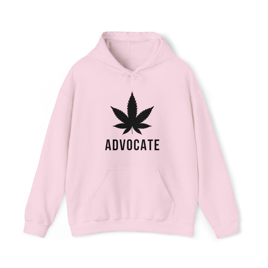 Bold Cannabis Advocate Marijuana Leaf Weed Hoodie