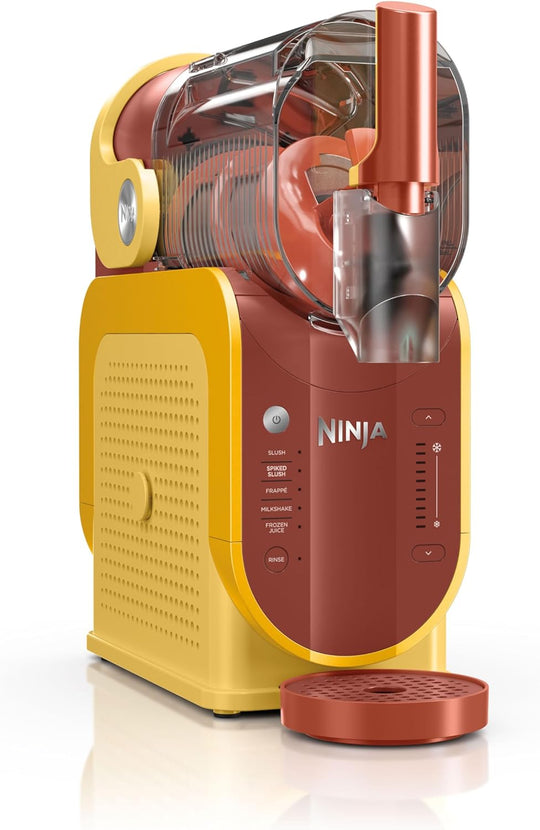 Ninja SLUSHi Professional Frozen Drink Maker with RapidChill Technology, 88 oz. Frozen Drink & Slushie Machine, 5 Preset Programs, Frozen Margaritas, Frappés, and More, Orange Mango, FS301OR