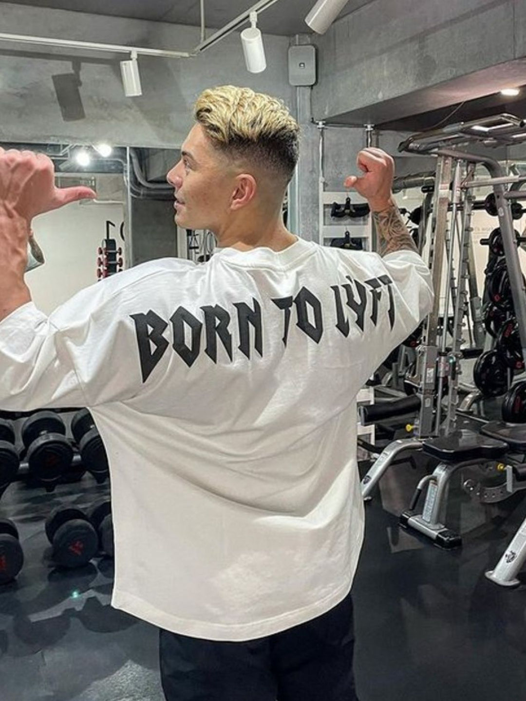 Men's Plus Size Letter Round Neck Half Sleeve T-Shirt