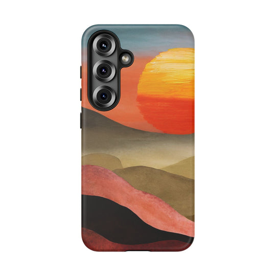 Artistic Sunset Tough Phone Case
