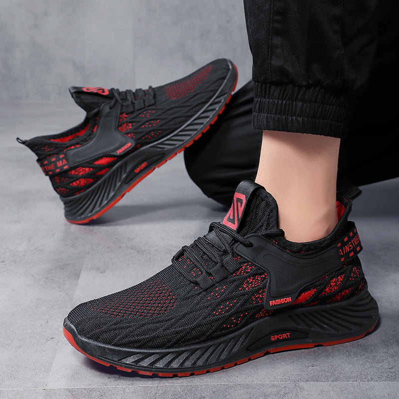 Men Running Shoes Lightweight Breathable Casual Shoes